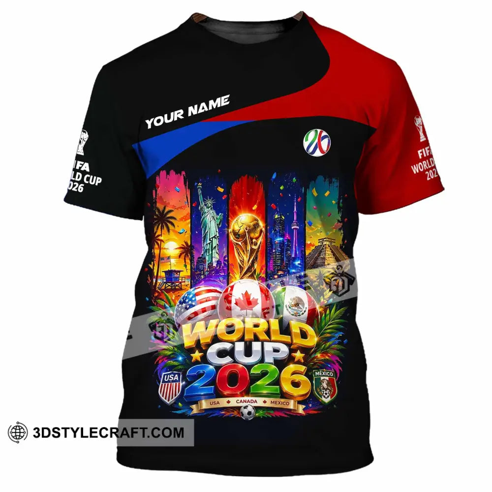 Unisex Shirt - Custom World Cup 2026 Shirt - T-Shirt / S - T-shirt