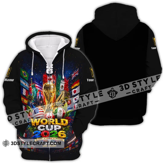 Unisex Shirt - Custom World Cup 2026 Shirt style option 4
