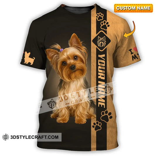 Unisex Shirt - Custom Yorkshire Terrier Shirt T-shirt