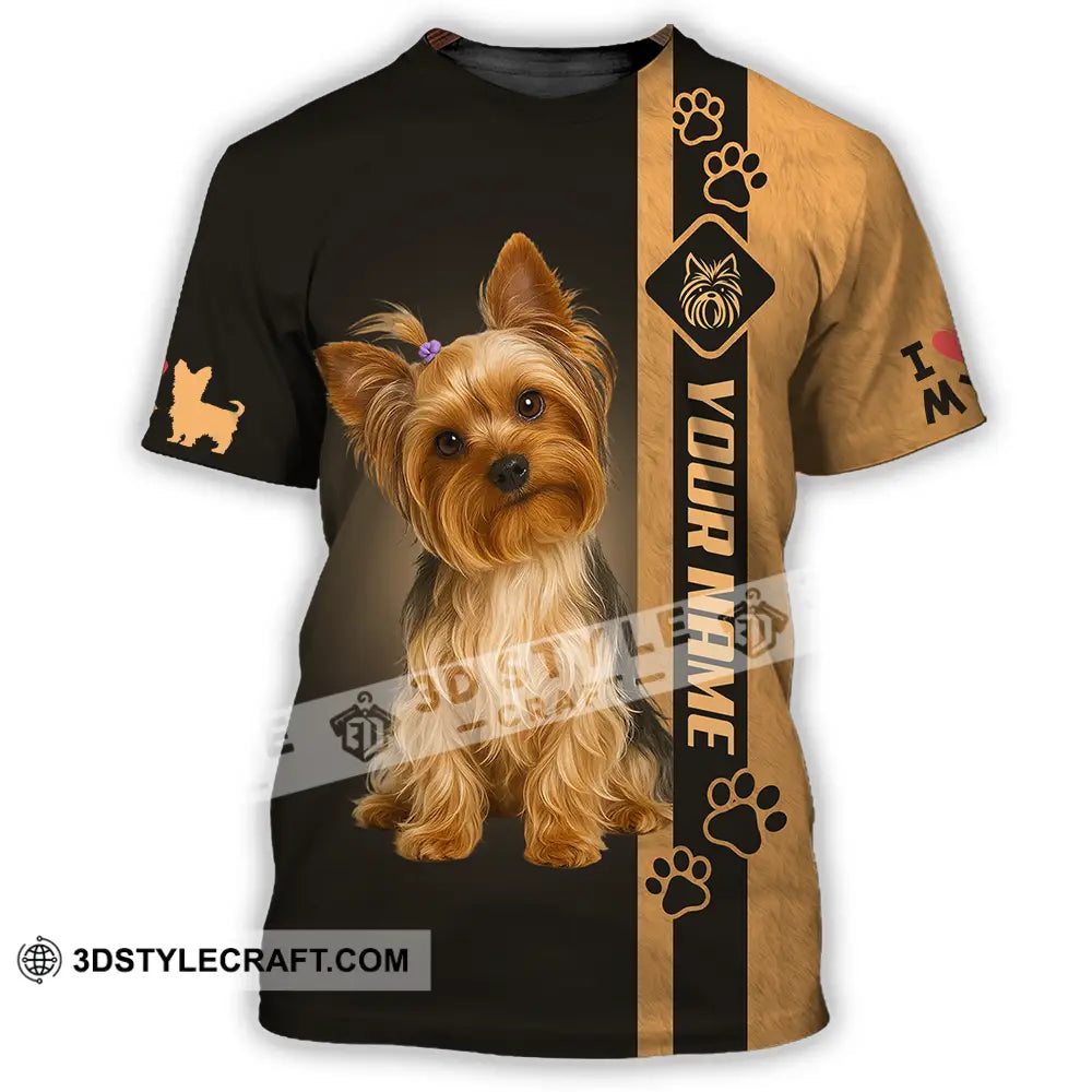 Unisex Shirt - Custom Yorkshire Terrier Shirt T-Shirt / S T-shirt