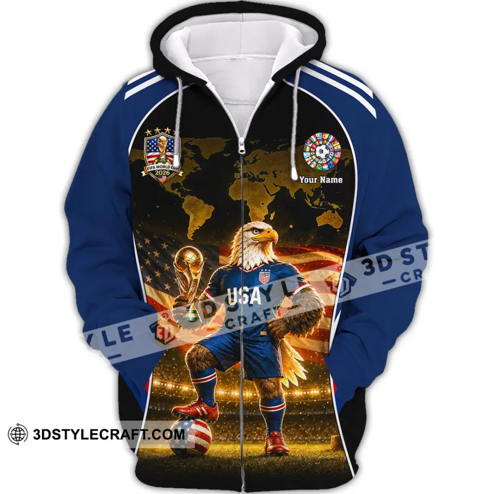 Unisex Shirt - Custom World Cup 2026 Shirt - Zipper Hoodie / S - T-shirt