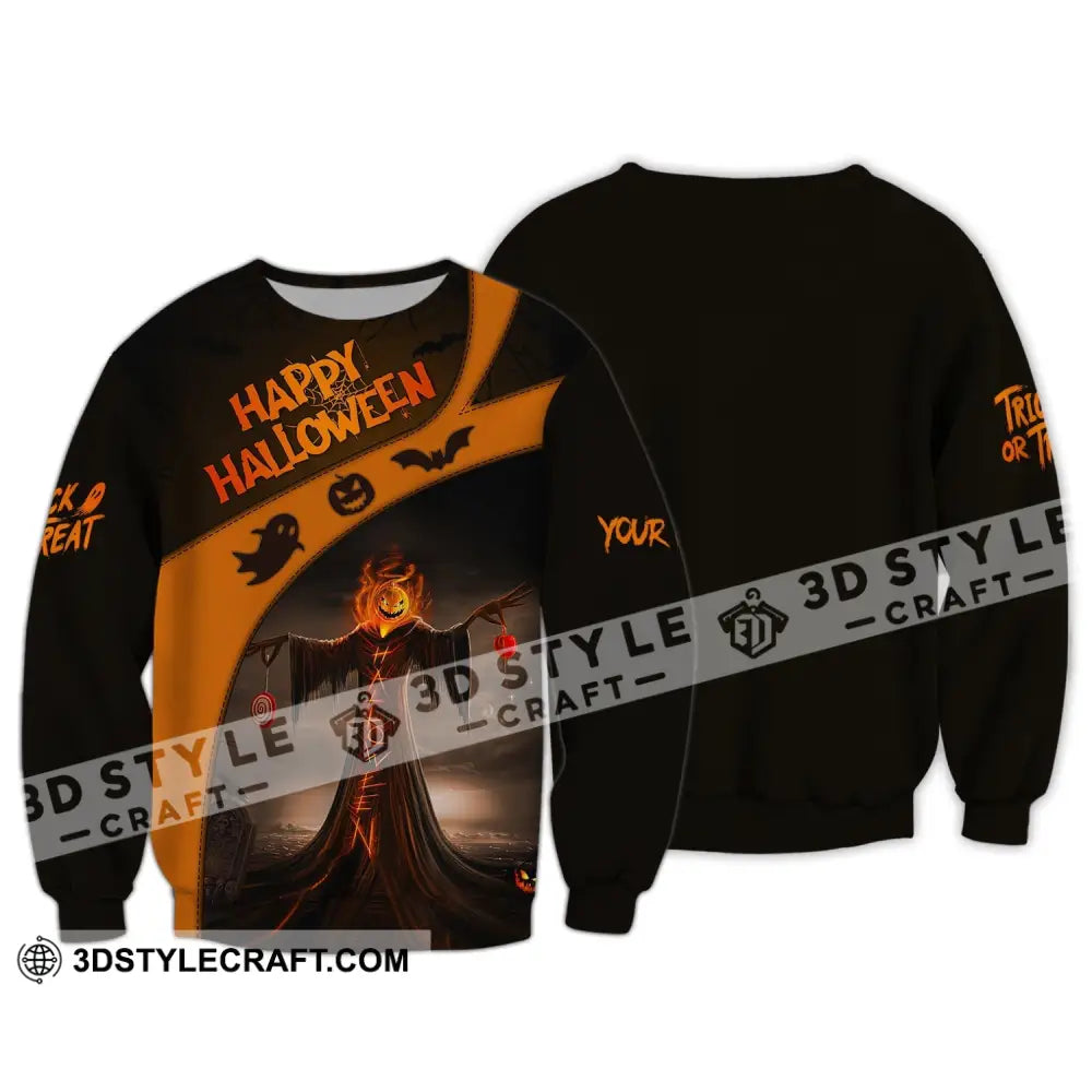 Unisex Shirt Halloween Hoodie For Long Sleeve / S T-Shirt