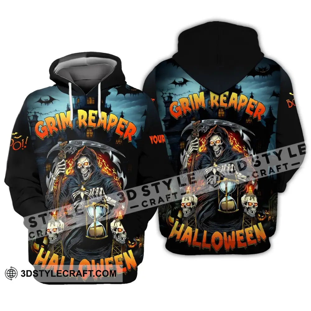 Unisex Shirt Halloween Monster Hoodie For / S T-Shirt