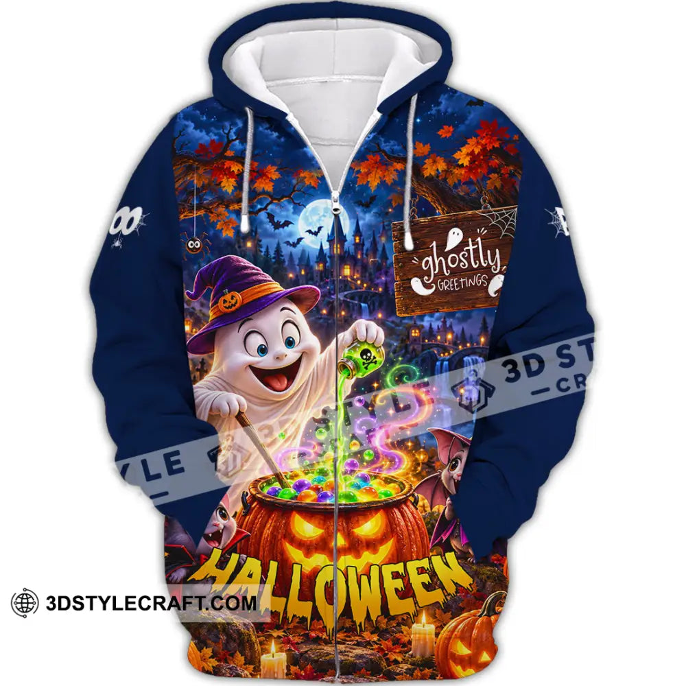 Unisex Shirt - Halloween Shirt - Zipper Hoodie / S - T-shirt