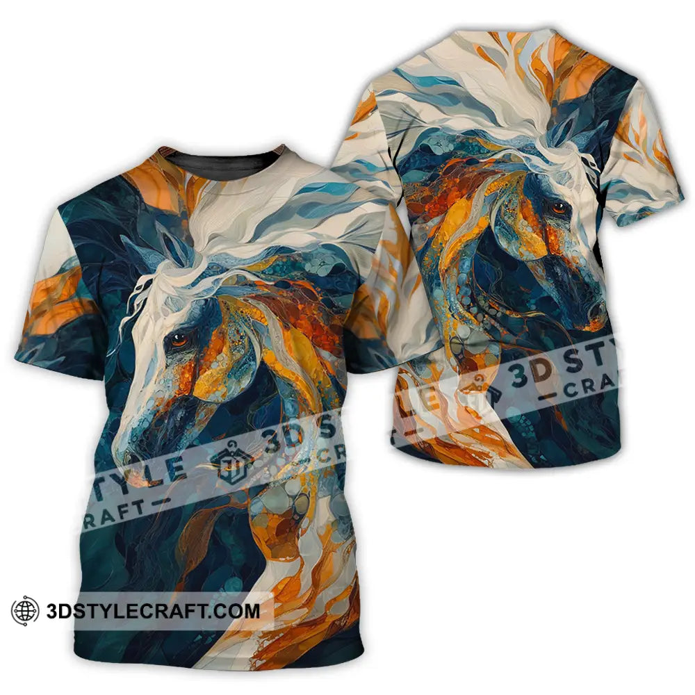 Unisex Shirt - Horse Funny Graphic Shirt T-Shirt / S T-shirt