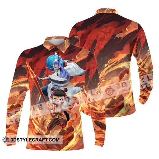 Unisex Shirt - Nezha And Ao Bing Shirt style option 3