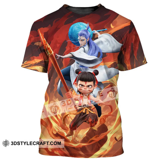 Unisex Shirt - Nezha And Ao Bing Shirt T-Shirt / S T-shirt