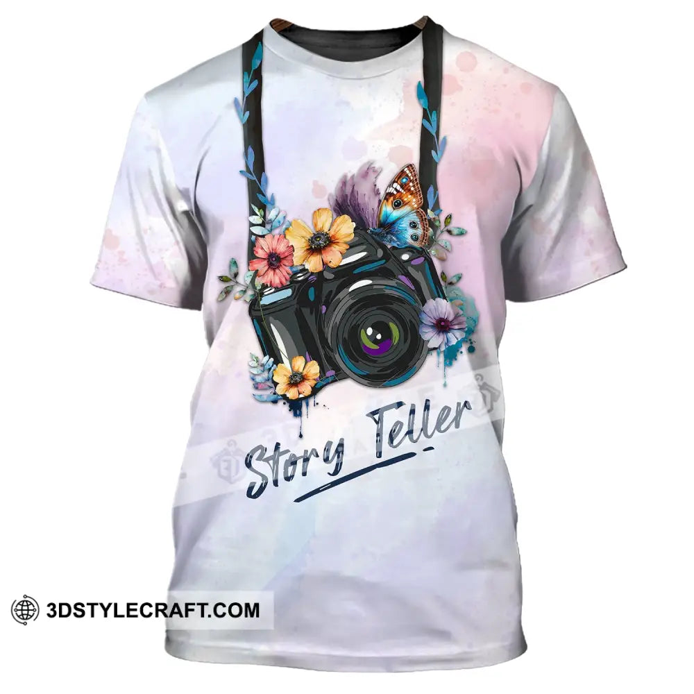 Unisex Shirt Photographer Story Teller T-Shirt For Photographers / S T-Shirt