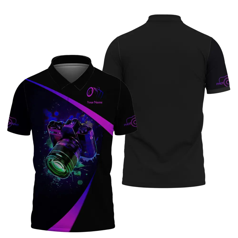 Unisex Shirt Photographer T-Shirt For Photographers Polo / S T-Shirt