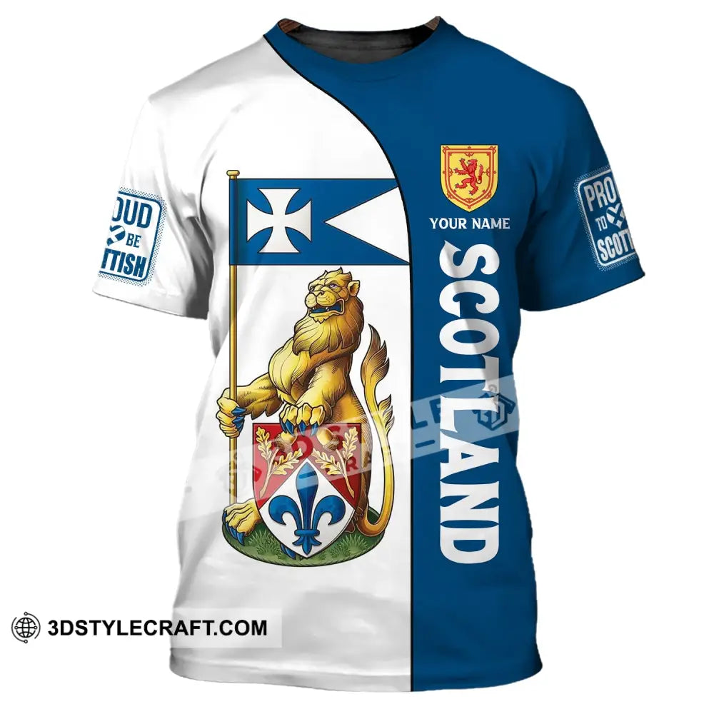 Unisex Shirt Scotland Proud To Be Scottish T-Shirt Forever / S