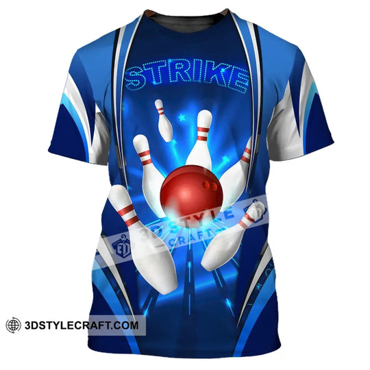 Unisex Shirt, Strike Bowling T-Shirt, Bowling Polo, Bowling Shirt, Shirt For Bowling Lovers style option 1