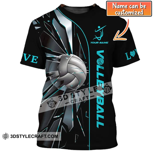 Unisex Shirt, Volleyball Custom Shirt, Volleyball Love, T-Shirt for Volleyball Club, Gift for Volleyball Players style option 1