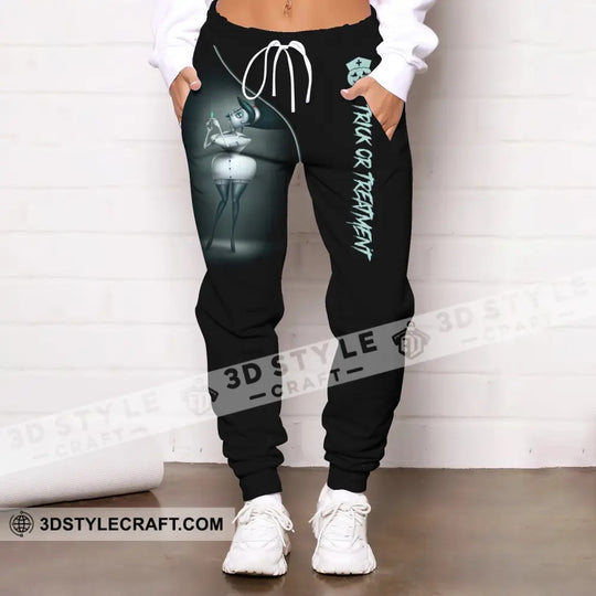 Woman Clothing, Custom Halloween Jogger, Halloween Sportwear, Jogger Pants For Halloween style option 2