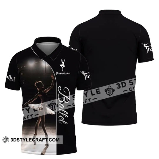 Woman Shirt, Custom Name Ballet Shirt, Ballet T-Shirt, Ballet Gift style option 4
