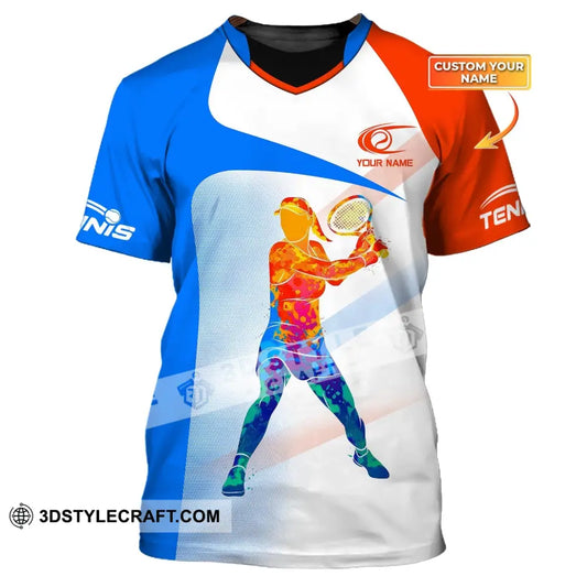 Woman Shirt Tennis Player Apparel T-Shirt Lover Gift / S