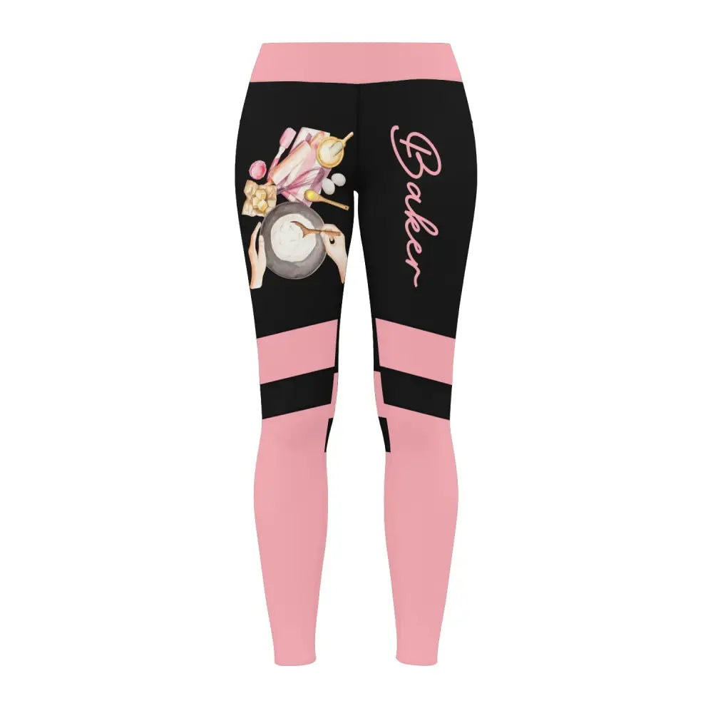 Women Clothing Baker Sportwear Baking Gifts Legging Pants For