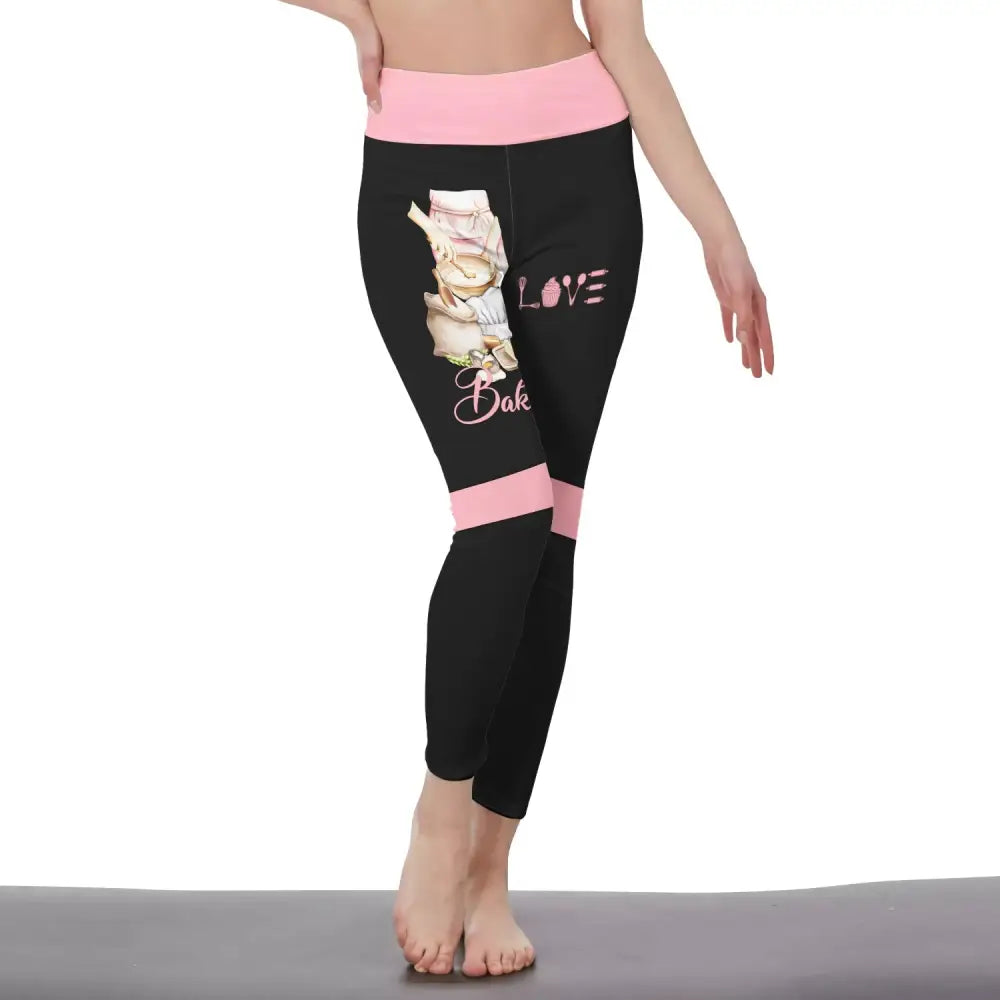 Women Clothing Baker Sportwear Baking Pants Legging For