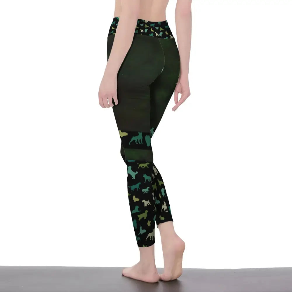 Women Clothing Groomer Legging Pants For