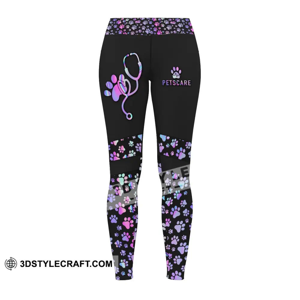 Women Clothing Groomer Sportwear Legging Pants For