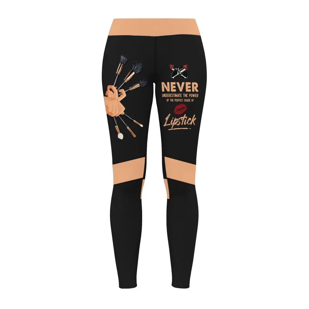 Women Clothing Makeup Artist Sportwear Legging Pants For