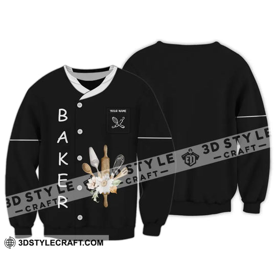 Women Shirt, Baking Lover Shirt, Baker Hoodie, Baker Sportwear style option 3