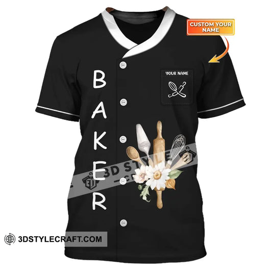 Women Shirt Baking Lover Baker Hoodie Sportwear T-Shirt / S