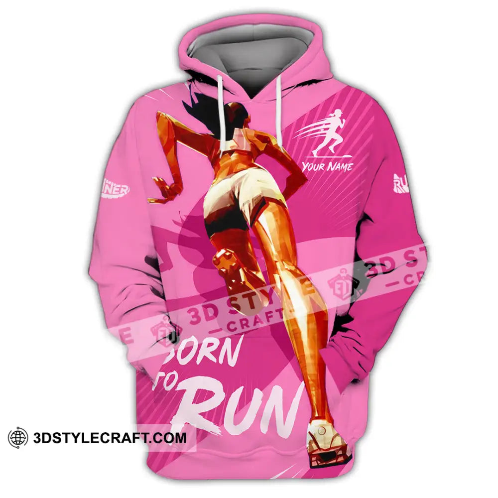 Women Shirt - Custom Born To Run Shirt - Hoodie / S - T-shirt