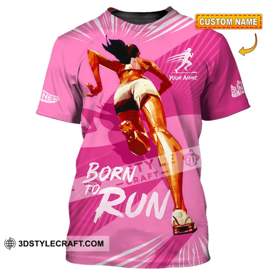 Women Shirt - Custom Born To Run Shirt style option 1