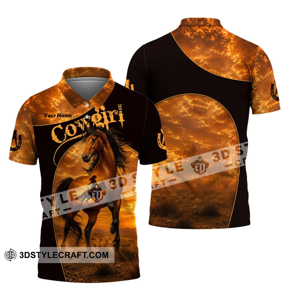 Women Shirt - Custom Cowgirl Shirt - Polo Shirt / S - T-shirt
