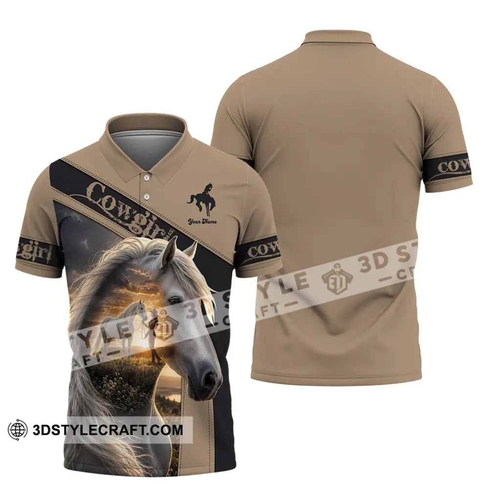 Women Shirt - Custom Cowgirl Shirt - Polo Shirt / S - T-shirt