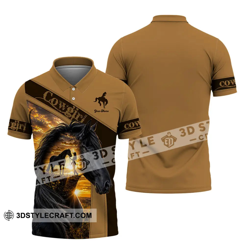 Women Shirt - Custom Cowgirl Shirt - Polo Shirt / S - T-shirt