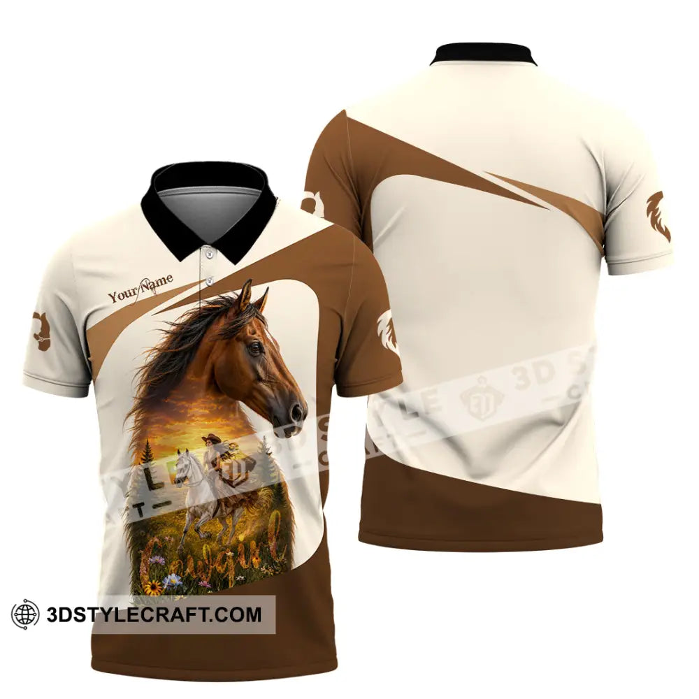 Women Shirt - Custom Cowgirl Shirt - Polo Shirt / S - T-shirt