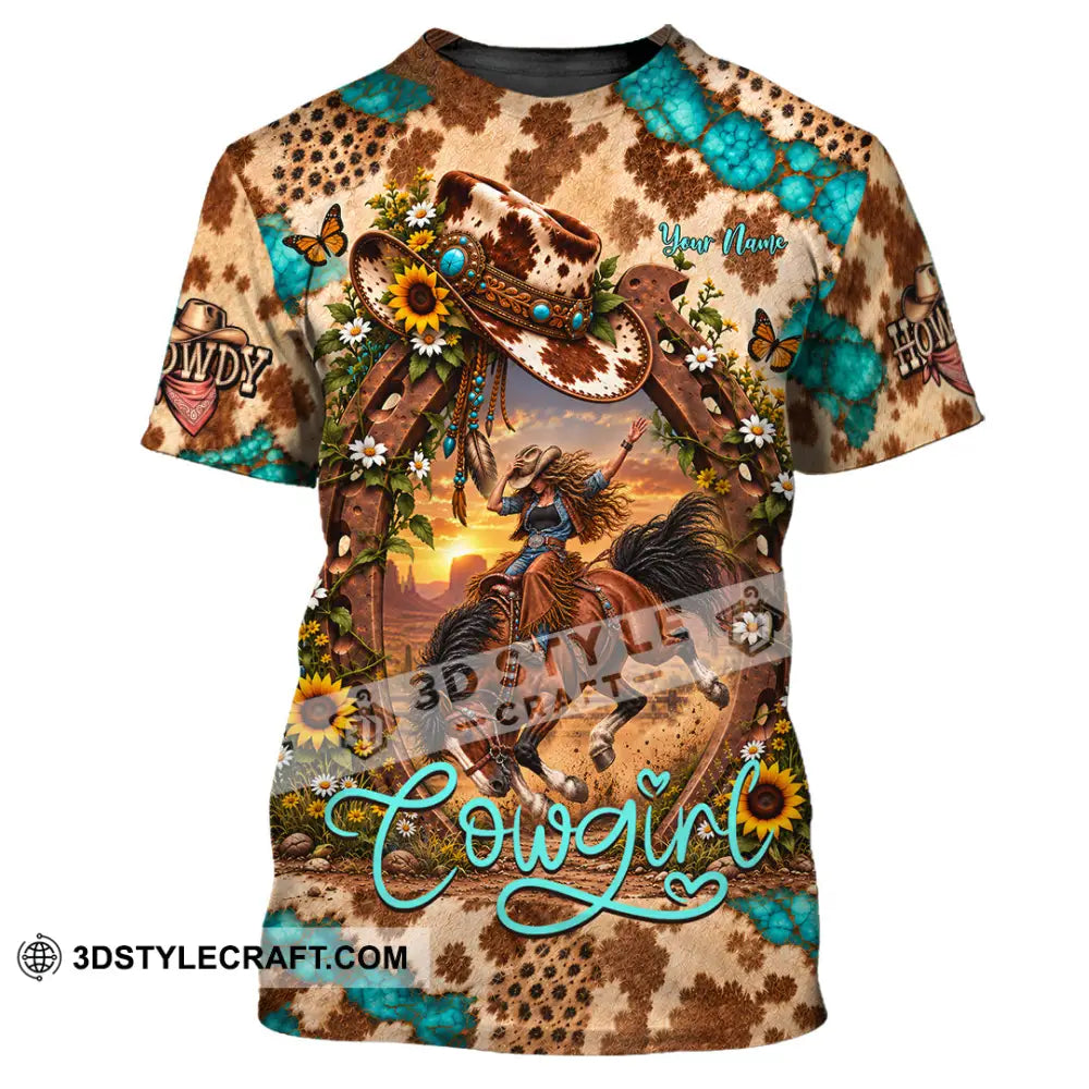 Women Shirt - Custom Cowgirl Shirt - T-Shirt / S - T-shirt