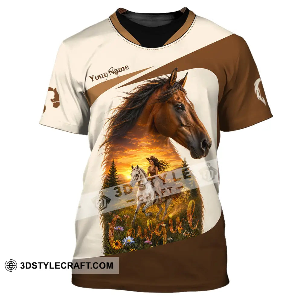 Women Shirt - Custom Cowgirl Shirt - T-Shirt / S - T-shirt
