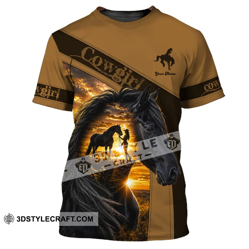 Women Shirt - Custom Cowgirl Shirt - T-Shirt / S - T-shirt