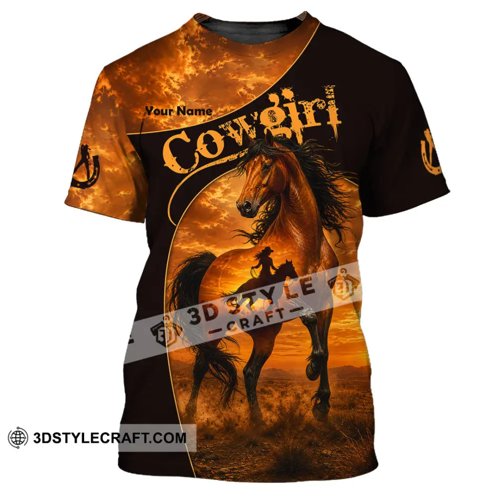 Women Shirt - Custom Cowgirl Shirt - T-Shirt / S - T-shirt