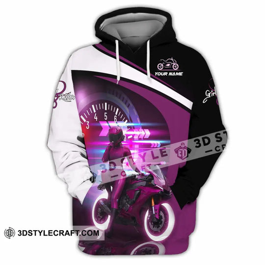 Women Shirt - Custom Girl Rider Shirt style option 3