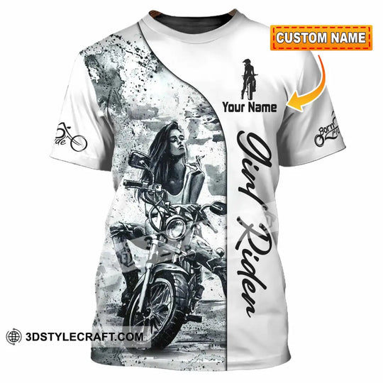 Women Shirt - Custom Girl Rider Shirt style option 1