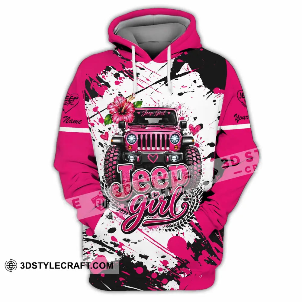 Women Shirt - Custom Jeep Girl Shirt - Hoodie / S - T-shirt