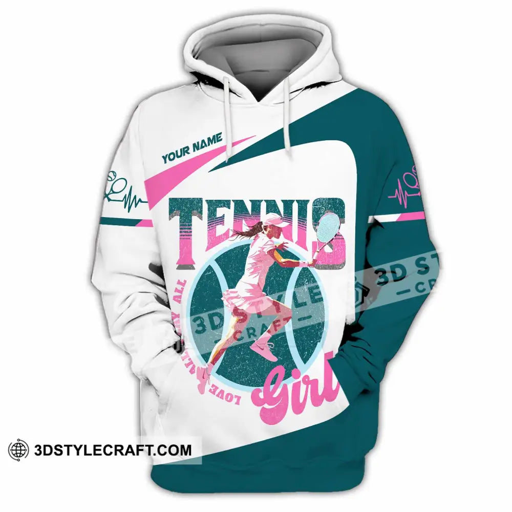 Women Shirt - Custom Love All Play All Tennis Lover Shirt Hoodie / S T-shirt