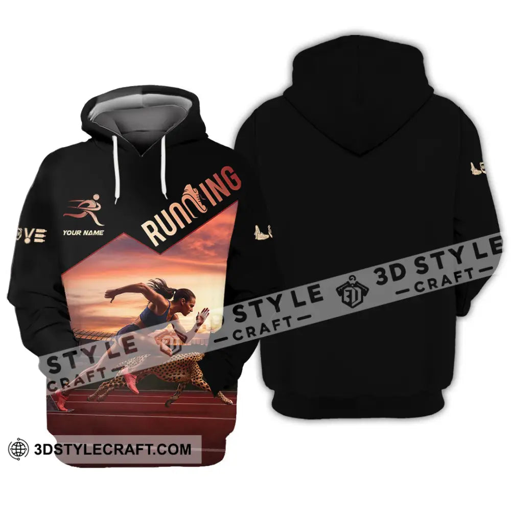 Women Shirt - Custom Love Running Player Shirt Hoodie / S T-shirt