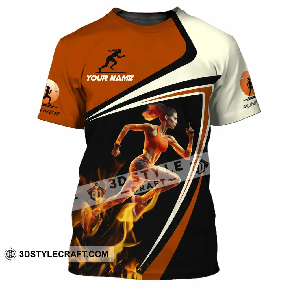 Women Shirt - Custom Running Women Runner Shirt T-Shirt / S T-shirt