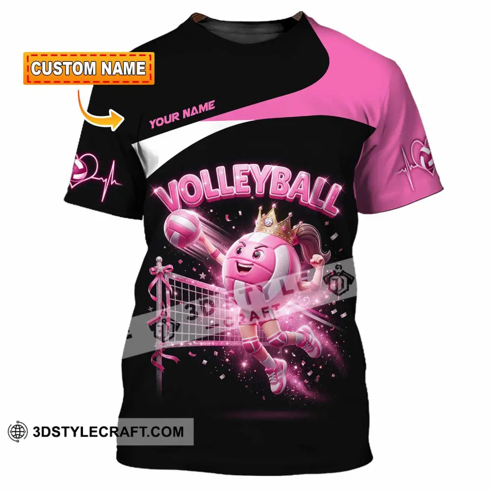 Women Shirt - Custom Volleyball Queen Shirt - T-shirt