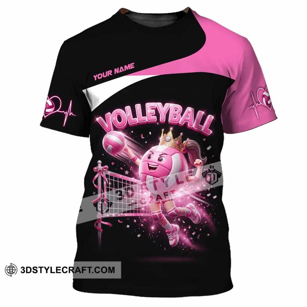 Women Shirt - Custom Volleyball Queen Shirt - T-Shirt / S - T-shirt