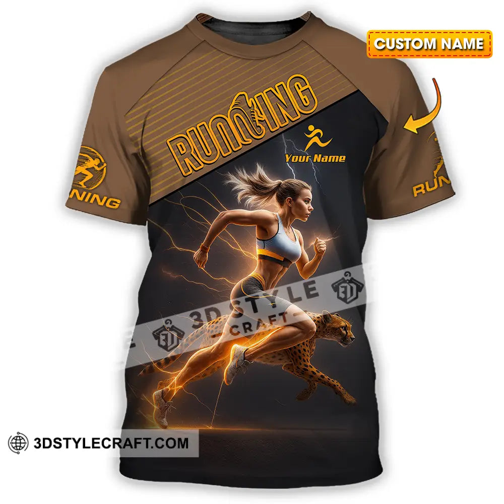 Women Shirt - Custom Woman Running Shirt T-shirt