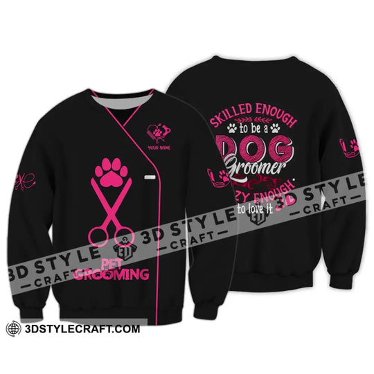 Women Shirt, Groomer Life Shirt, Groomer Hoodie, Groomer Sportwear style option 4