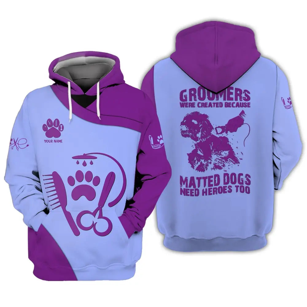 Women Shirt Groomer Life Hoodie Sportwear / S T-Shirt