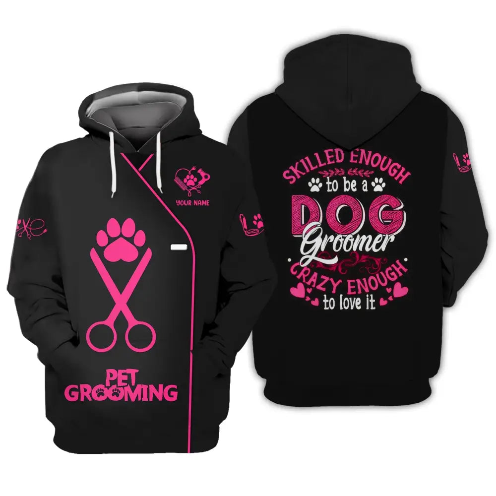 Women Shirt Groomer Life Hoodie Sportwear / S T-Shirt