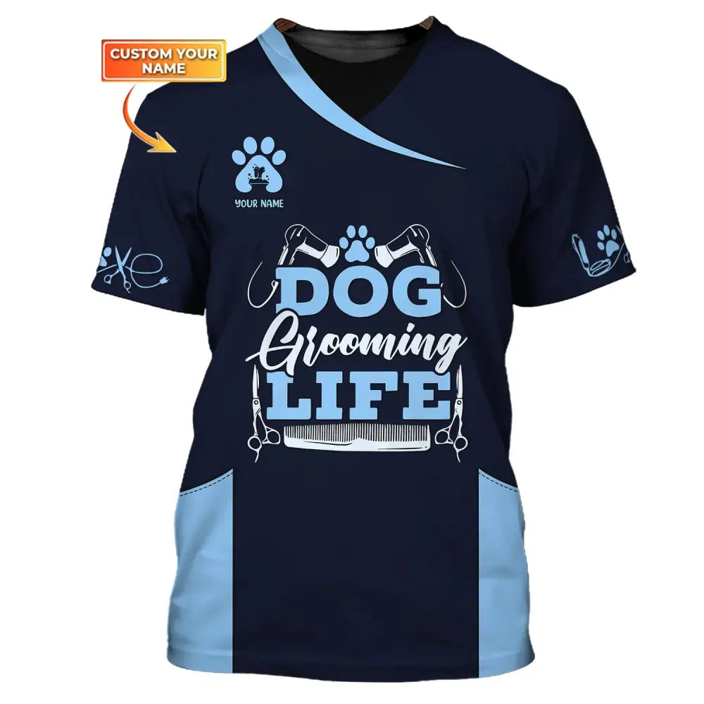 Women Shirt Groomer Life Hoodie Sportwear T-Shirt / S