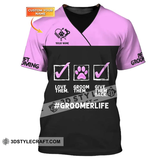 Women Shirt, Groomer Life Shirt, Groomer Hoodie, Groomer Sportwear style option 1